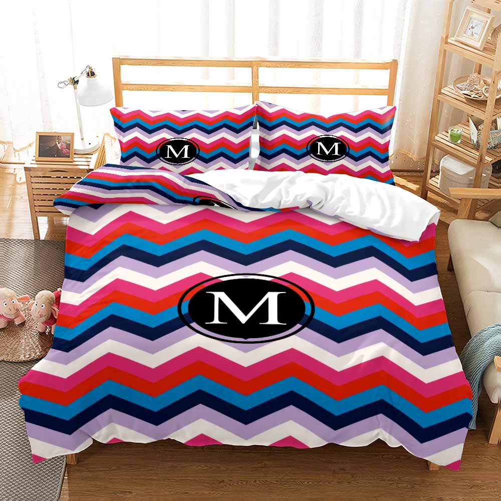 monogram comforter