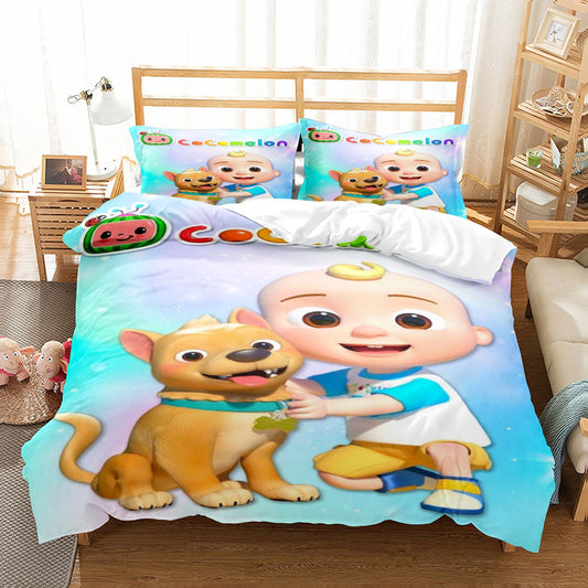 cocomelon bed set