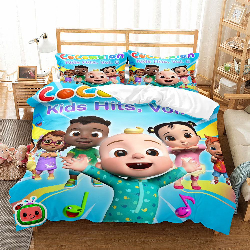 cocomelon bed set