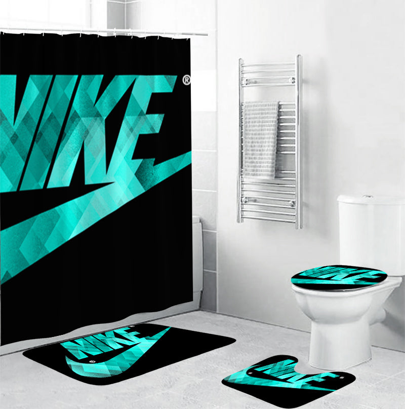 nike shower curtain