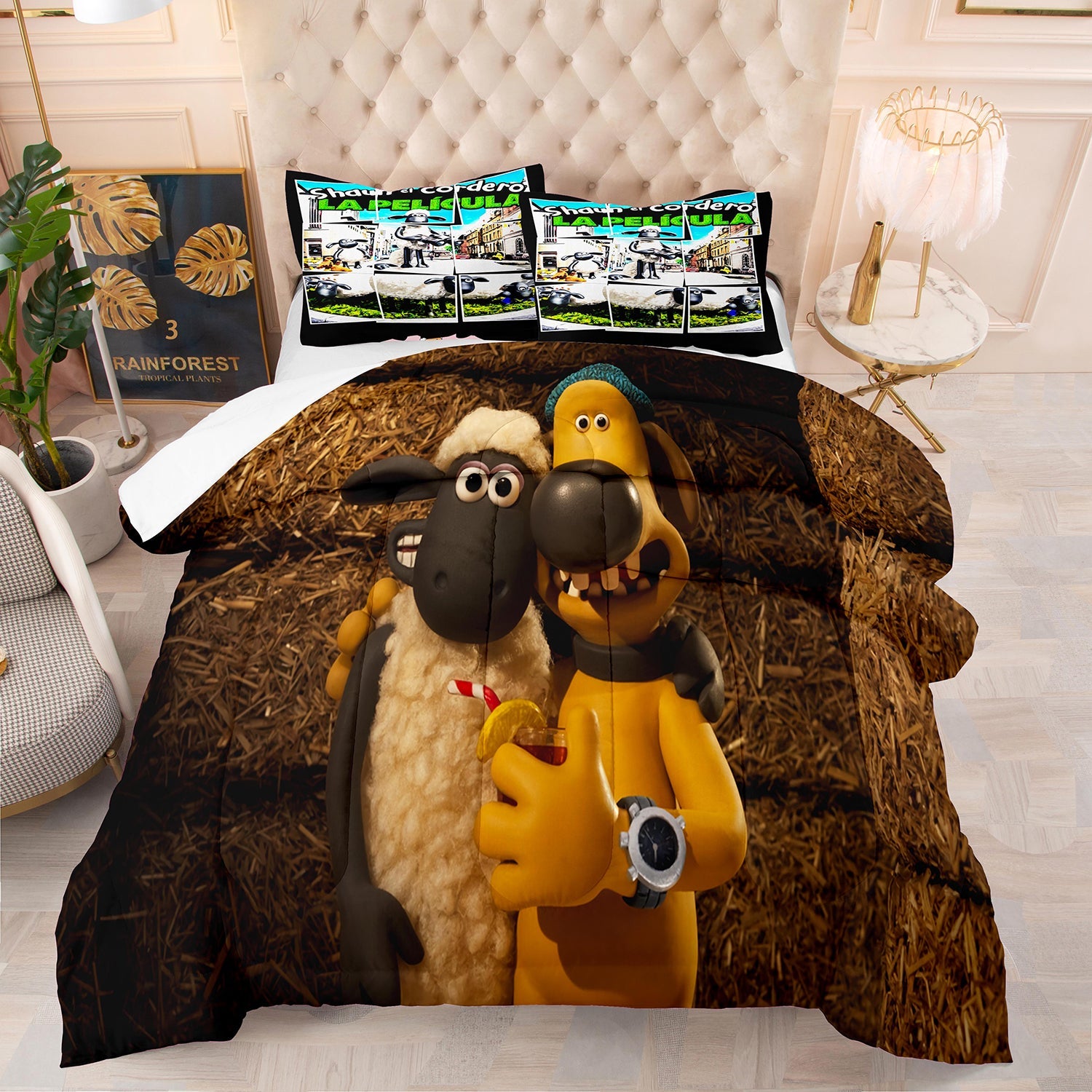 shaun the sheep bedding