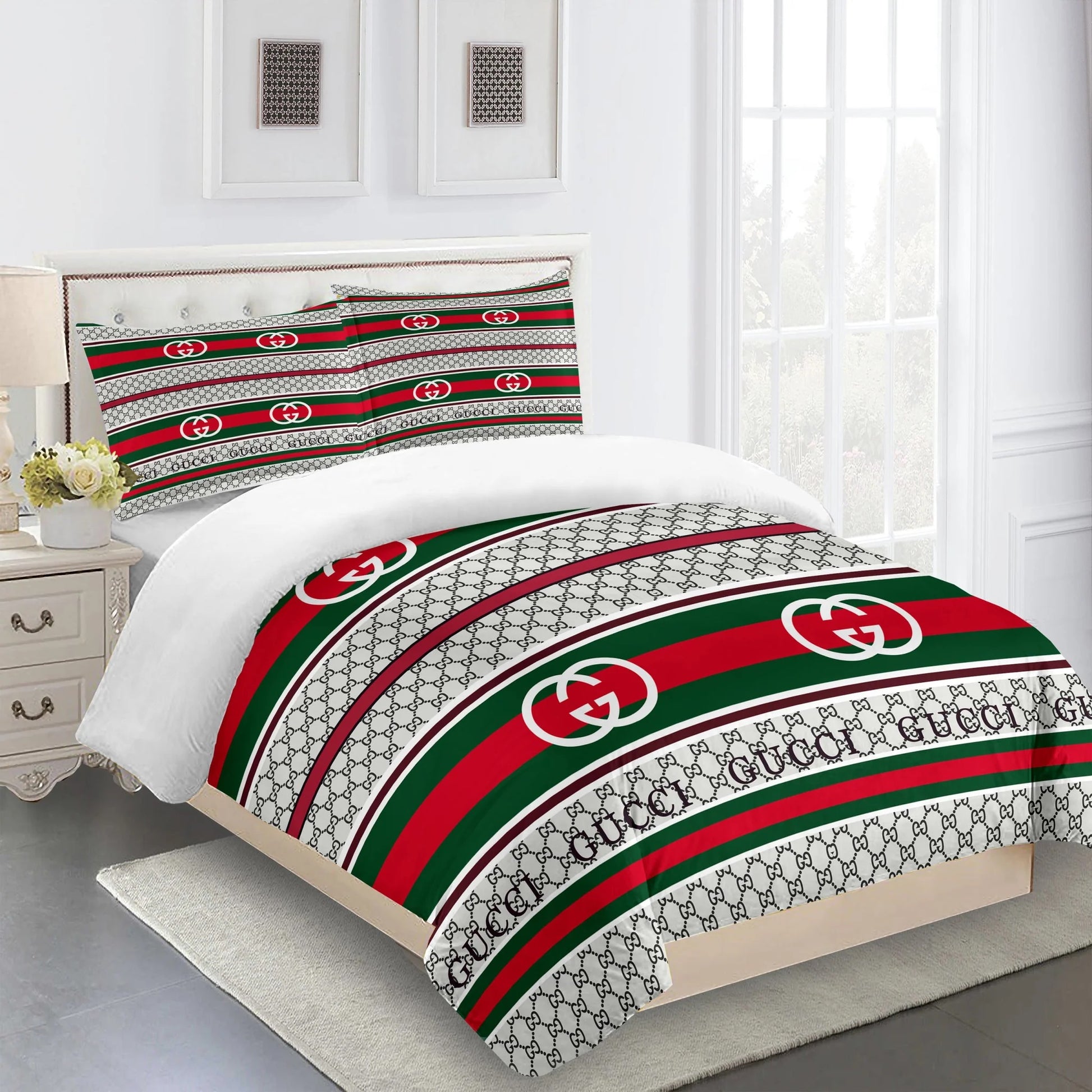 gucci bed set