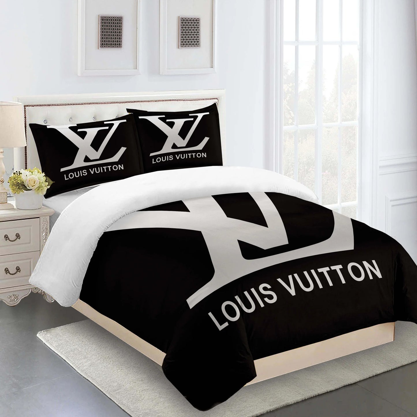 louis Vuitton bed set 