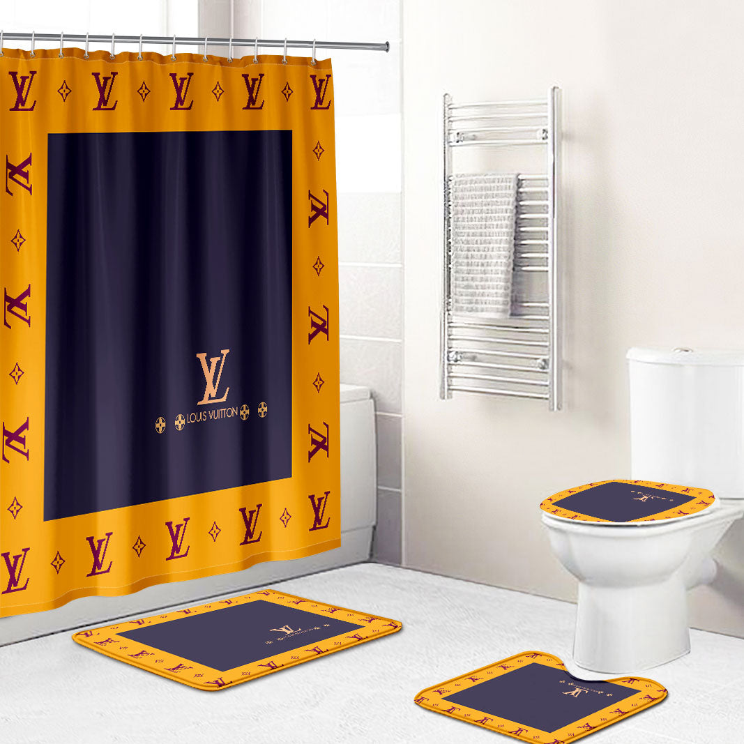 LOUIS VUITTON shower curtain