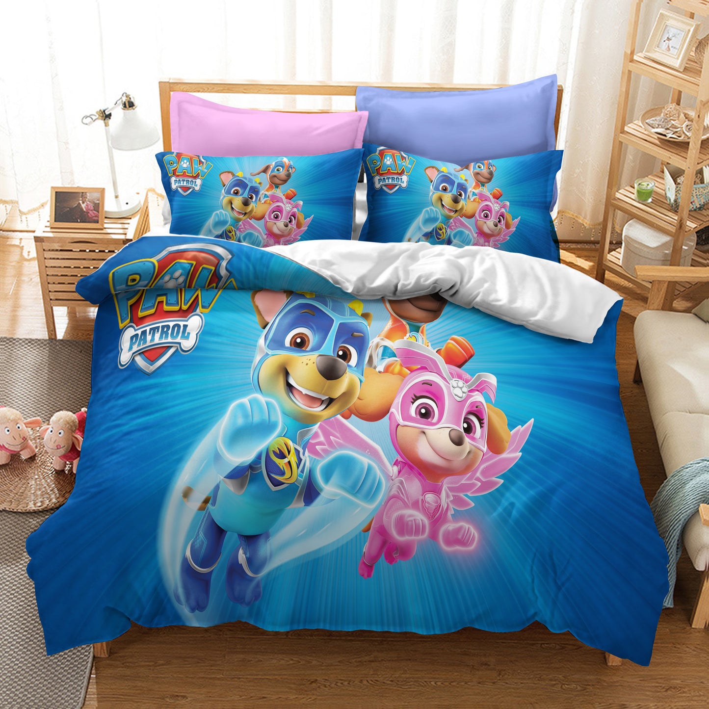 paw patrol bed set