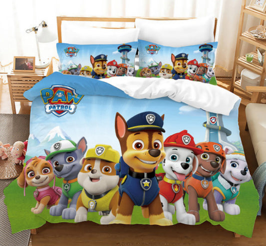 paw patrol bed set