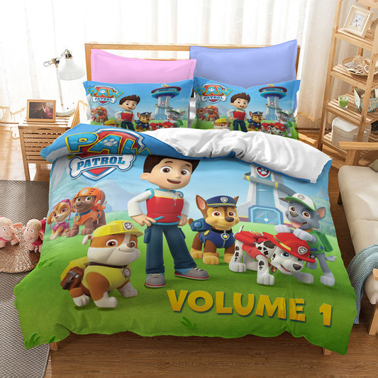 paw patrol bed set