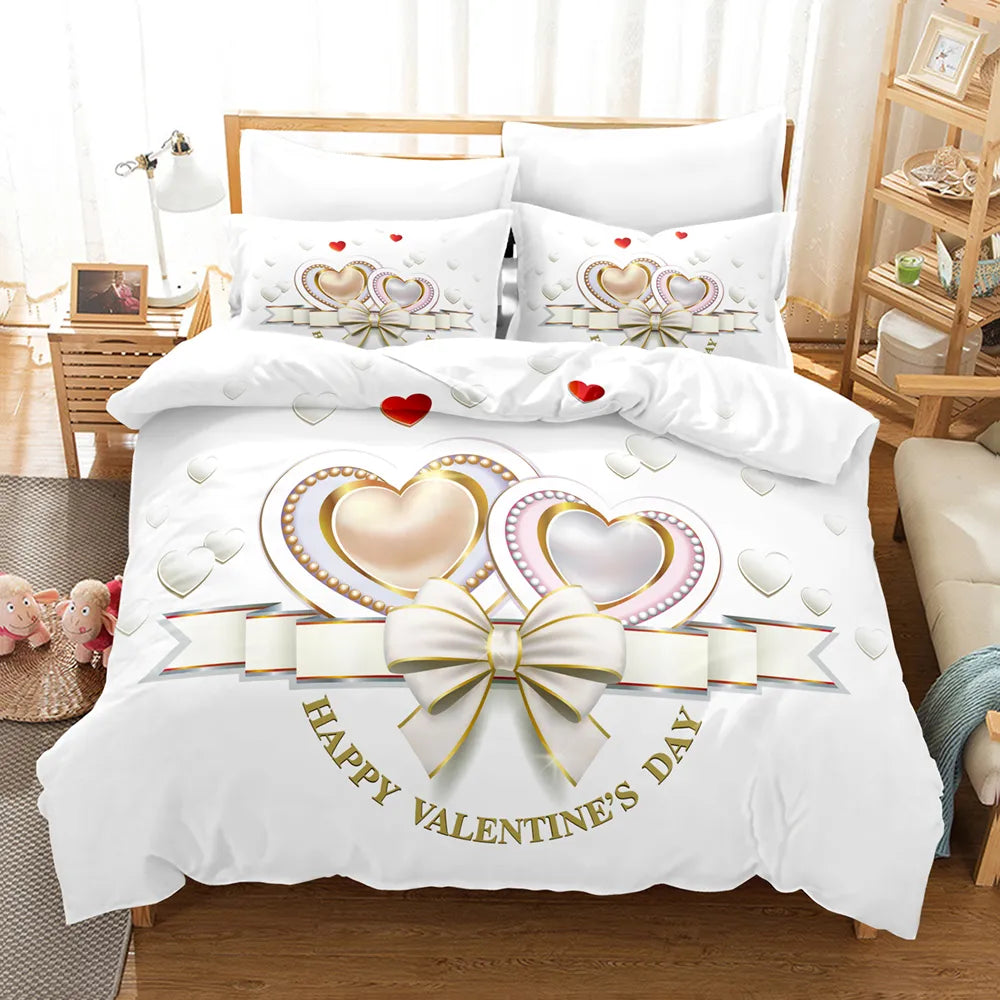 valentine's day comforter set