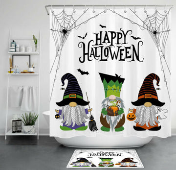 Halloween shower curtain