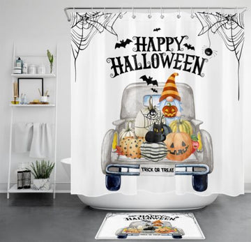 Halloween shower curtain