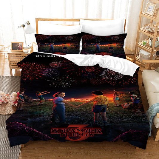 stranger things bed set