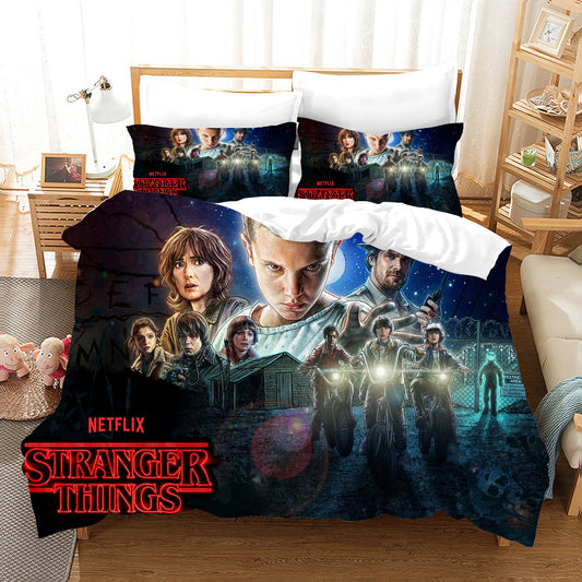 stranger things bed set