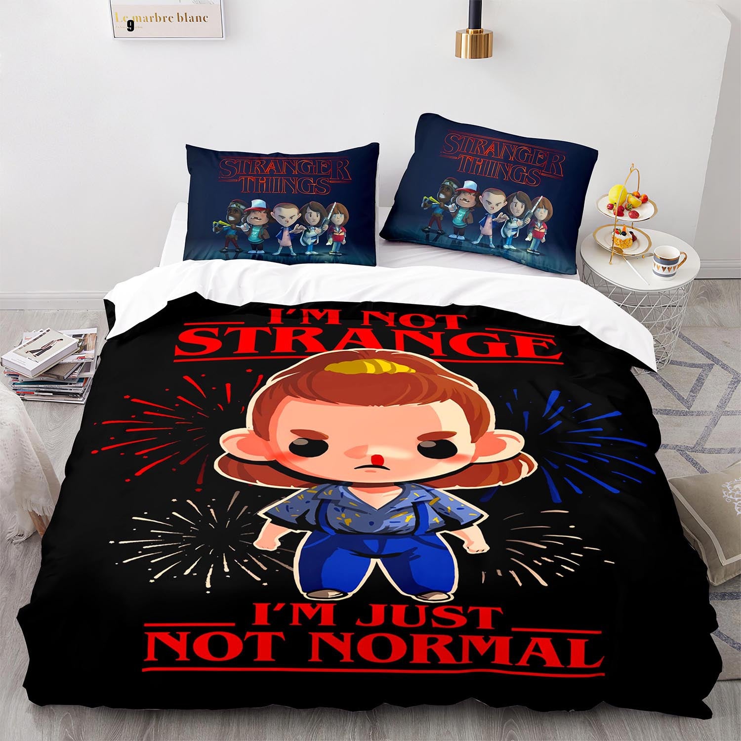 stranger things bed set