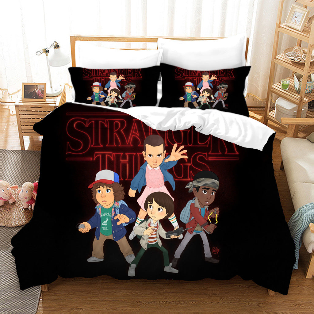 stranger things bed set