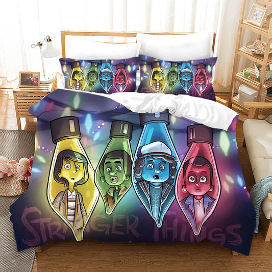 stranger things bed set