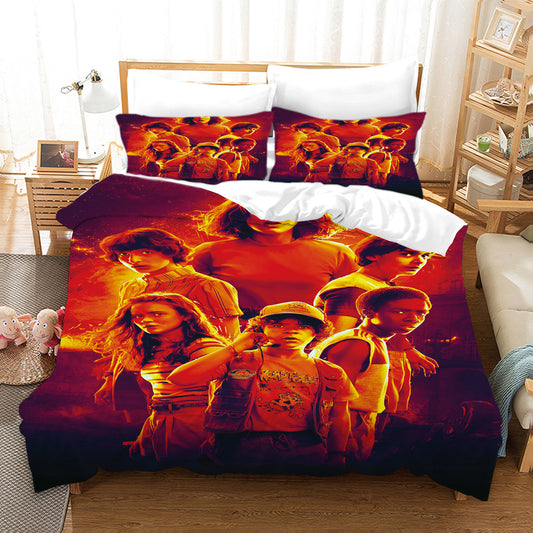 stranger things bed set