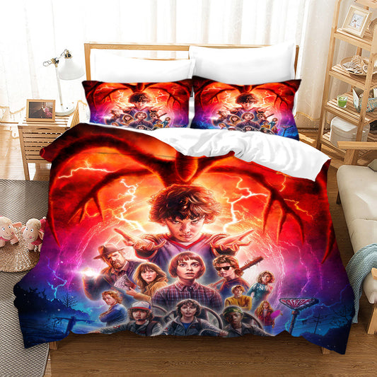 stranger things bed set