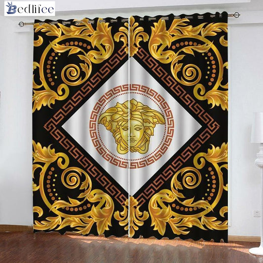 versace window curtains