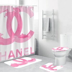 Chanel shower curtain