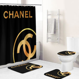 Chanel shower curtain