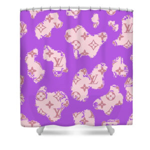 louis vuitton shower curtain