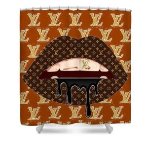 louis vuitton shower curtain