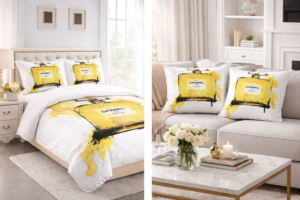 chanel bed set