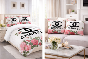 Chanel bed set