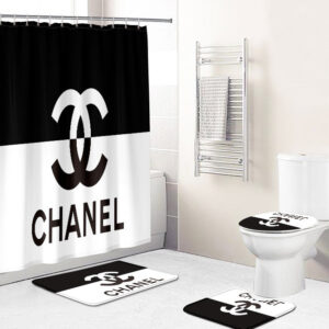 Chanel shower curtain