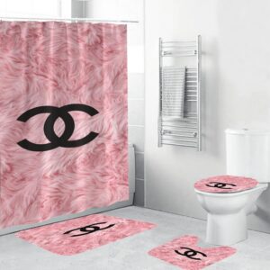 Chanel shower curtain
