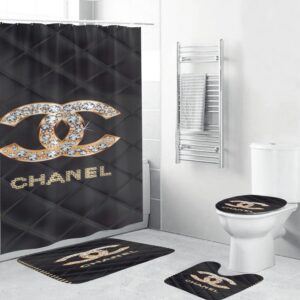 Chanel shower curtain
