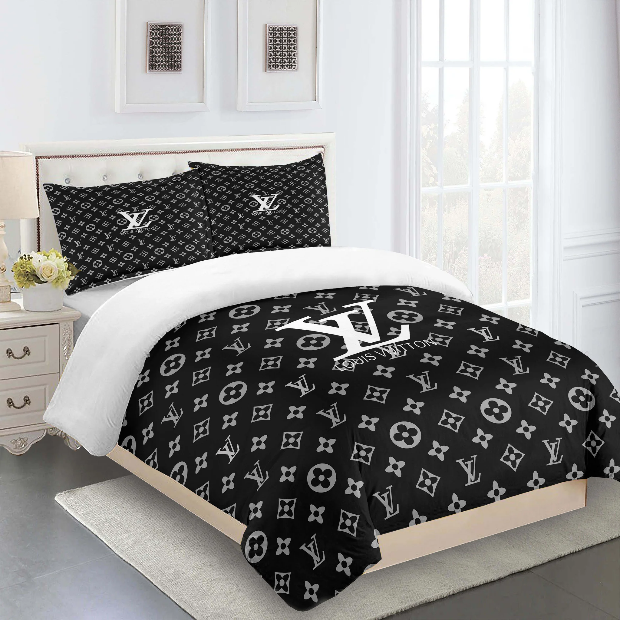 louis vuitton bed set