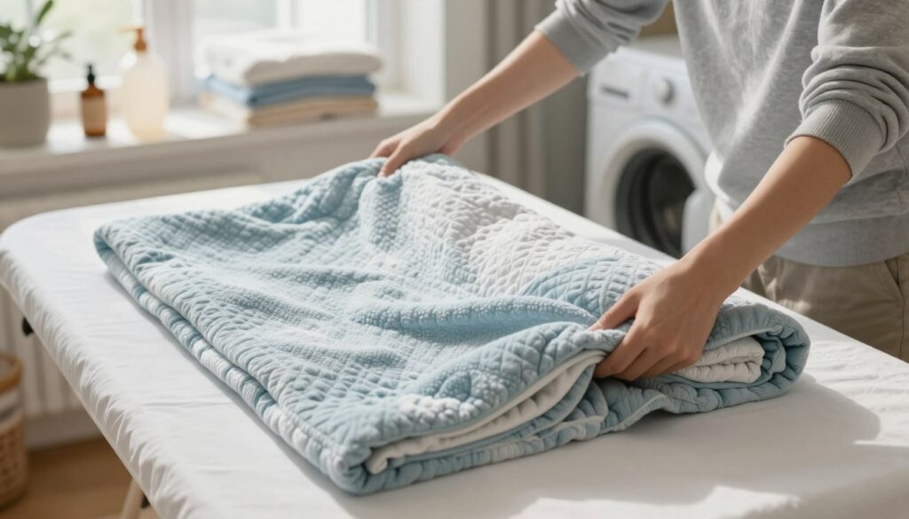 Drying your weighted blanket safely