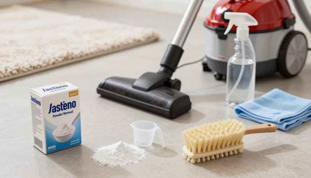 Essential tools for carpet powder removal