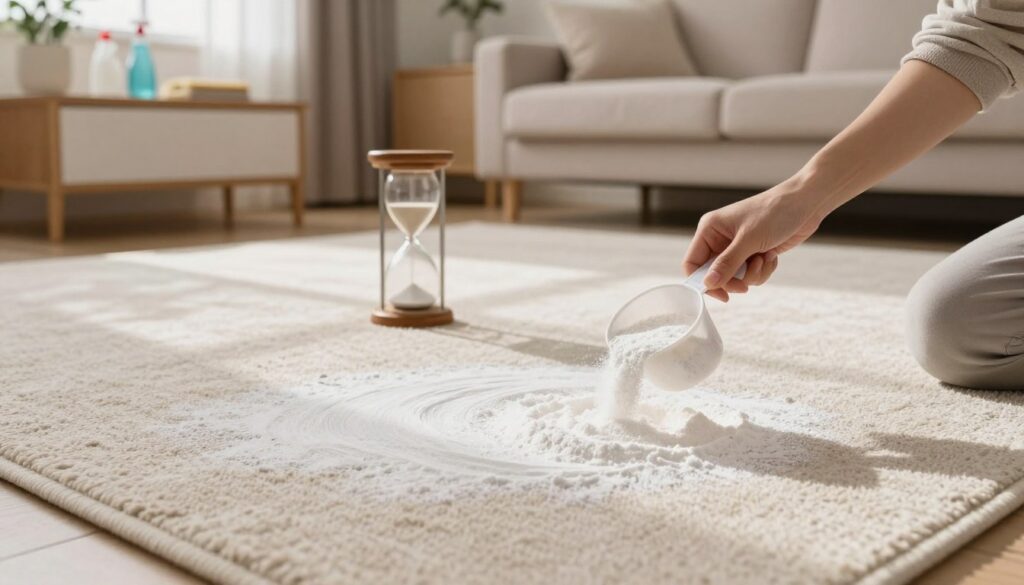 how long to put baking soda on carpet how long to put baking soda on carpet
